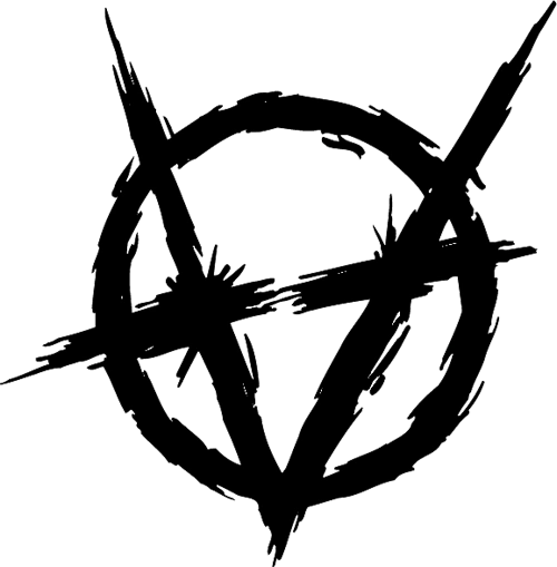 The Brujah clan symbol.